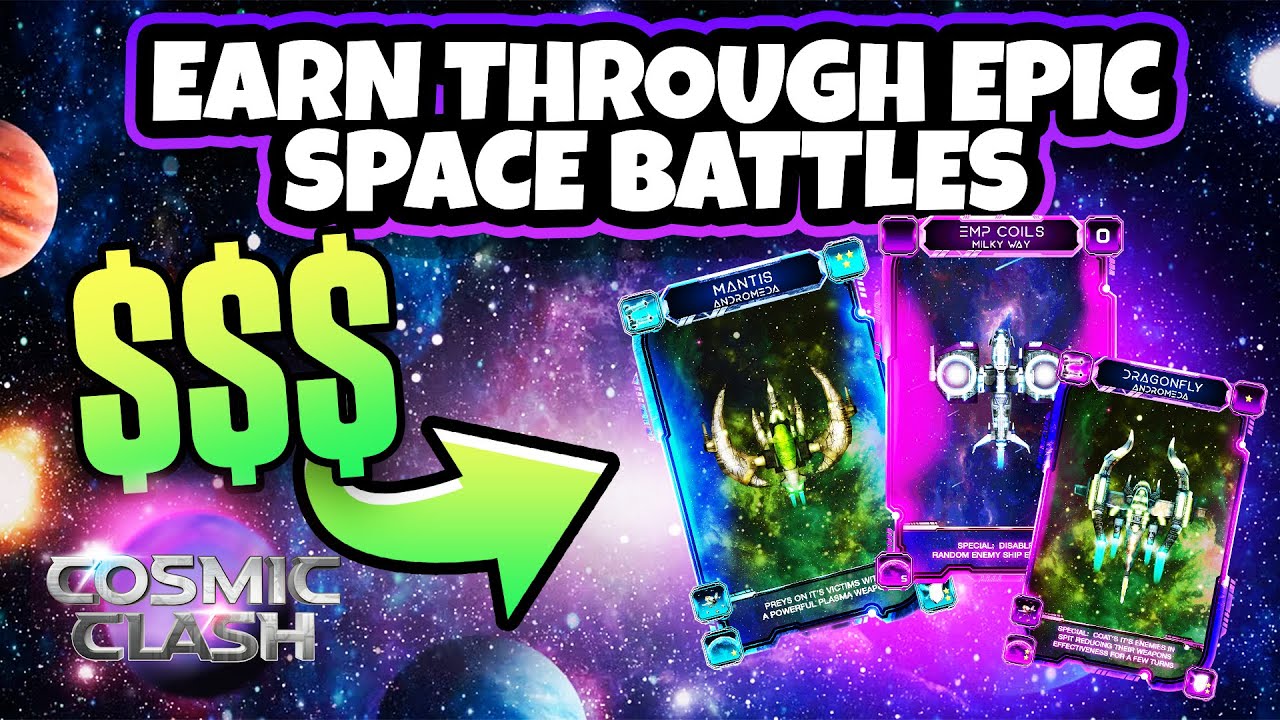 Cosmic Clash Tutorial - NFT #PlayToEarn Game on Wax