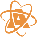 Atomic hub icon