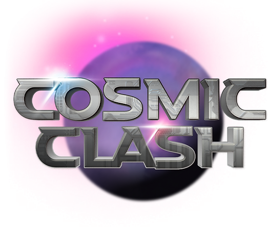 Cosmic Clash game logo